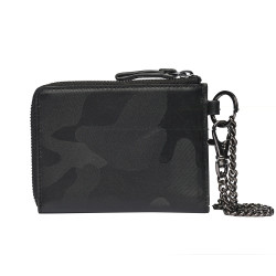 Cartera Beretta Zipped pouch with chain black