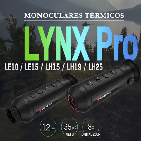 Monocular Térmico Lynx Pro le15 Hikmicro