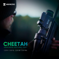 Visor nocturno digital Cheetah C32F-RNL con telémetro y emisor IR 940 nm HIKMICRO