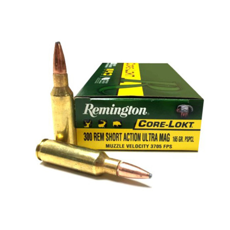 Balas Remington 300 Rem Short Action Ultra Mag 165gr PSPCL