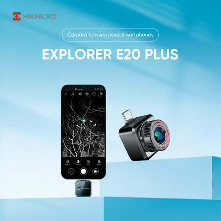 Cámara térmica para Smartphones Explorer E20 Plus HIKMICRO