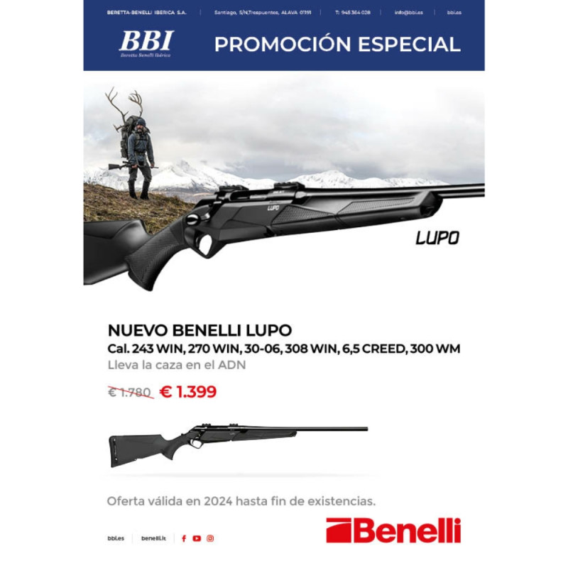 Rifle Benelli Lupo
