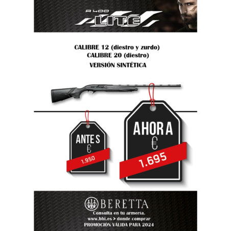 Escopeta Beretta a400 Lite sintética