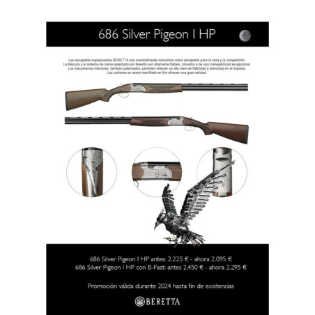 Escopeta Beretta 686 Silver Pigeon I HP