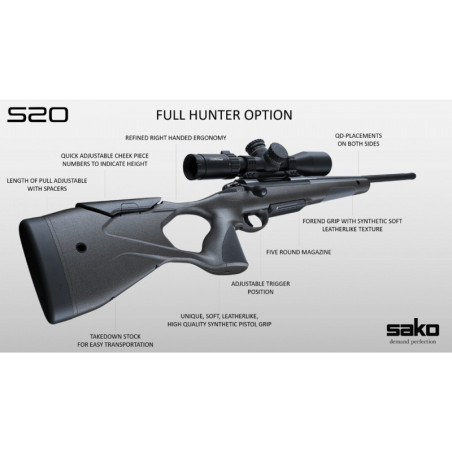 Rifle Sako S20 Hunting